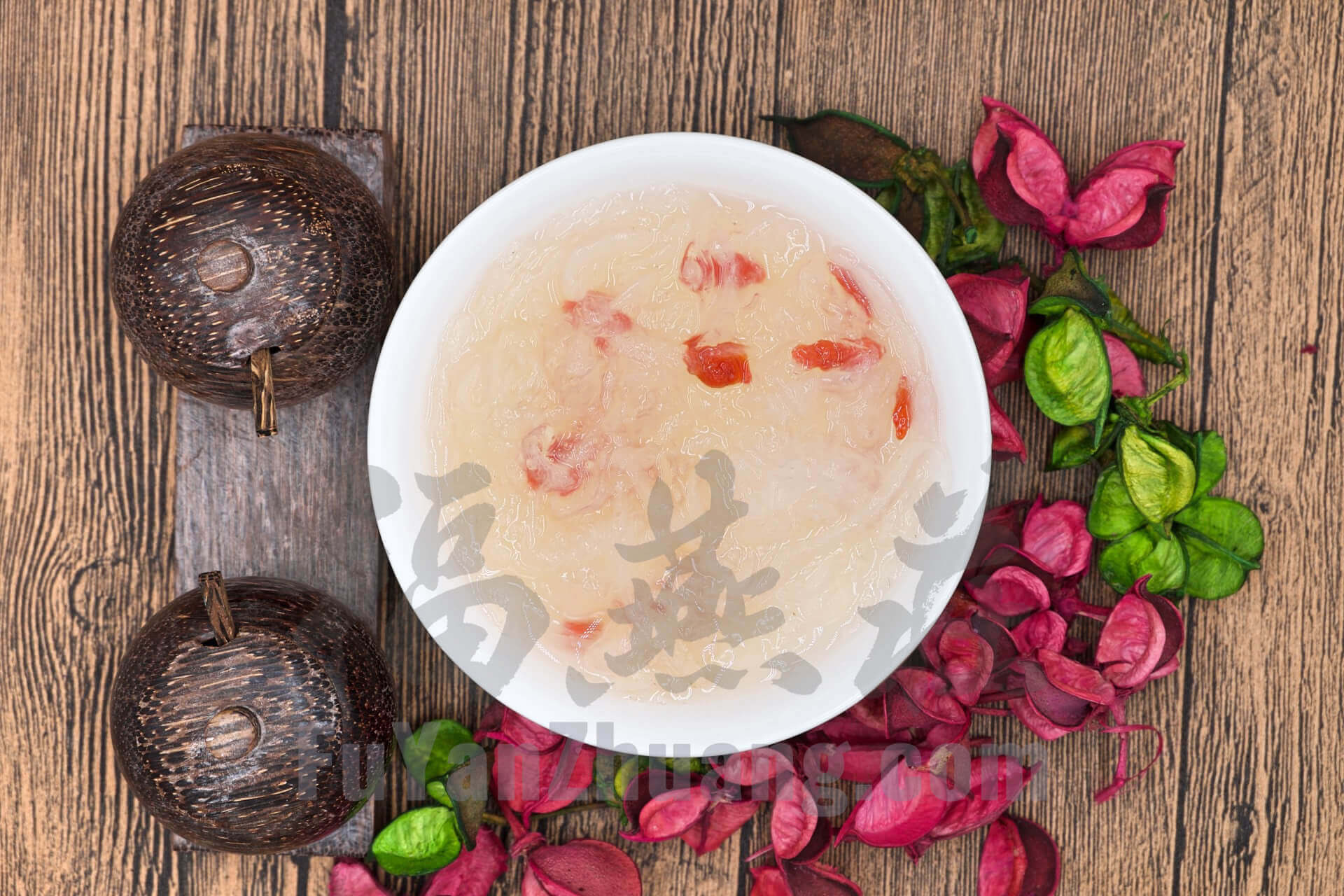 新加坡福燕庄燕窝:炖煮后的燕窝